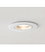 Inbouwspot Enkel Wiesbaden Spotz Mat Wit - IP65 Badkamer - Dimbaar