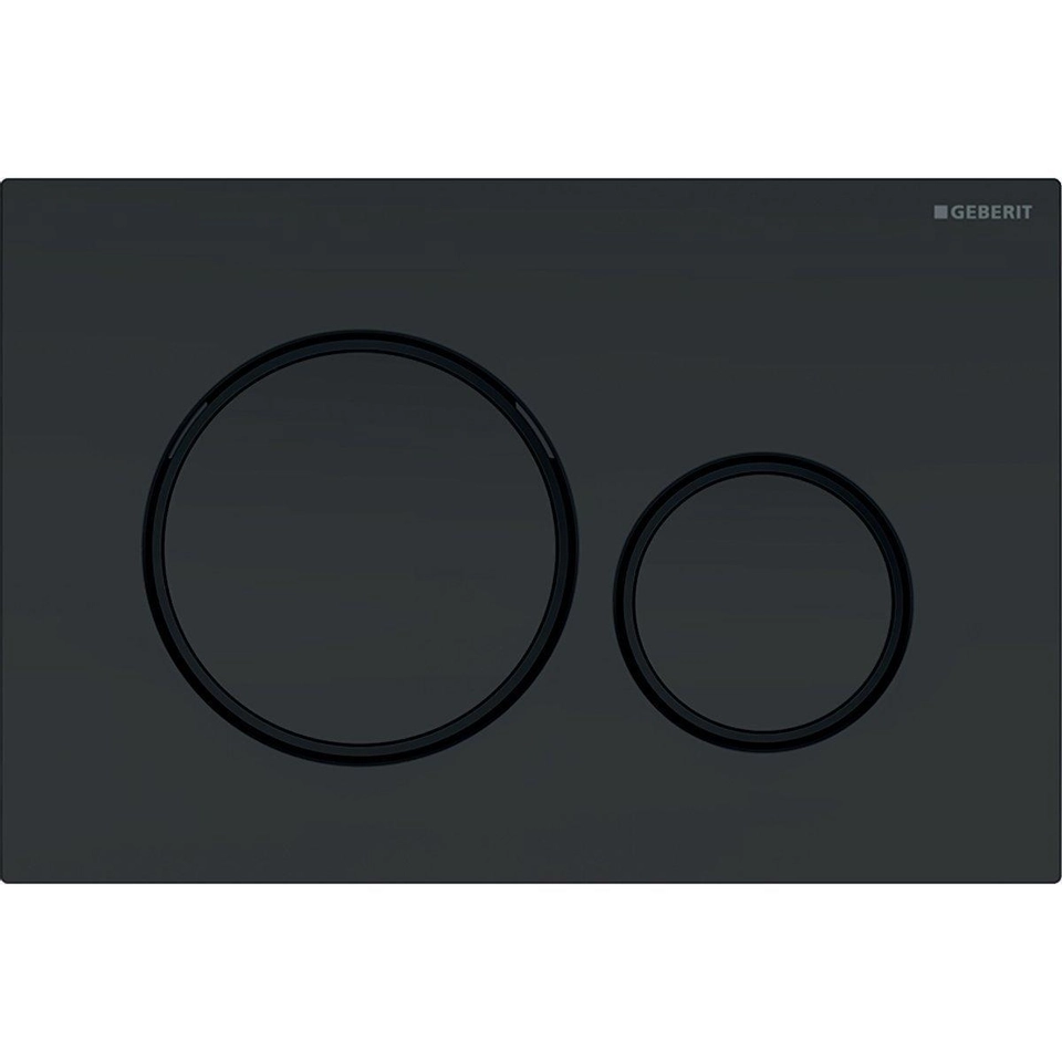 Randloo Toiletset Geberit UP320 - Creavit Hangtoilet Randloos Wit - Drukplaat ...