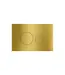 Toiletset Geberit UP320 - Creavit Hangtoilet Randloos Wit - Drukplaat Mat Goud