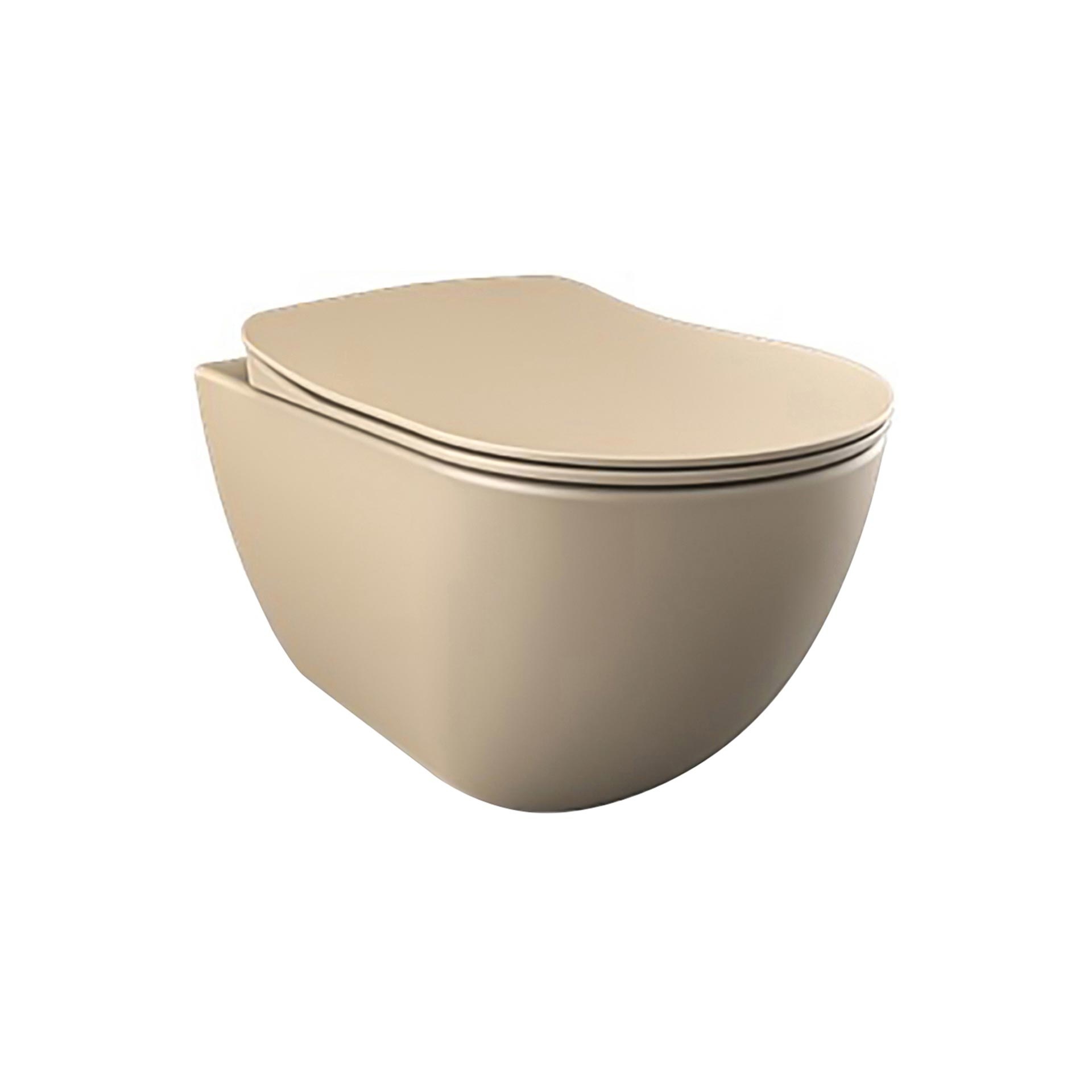 Randloo Toiletset Geberit UP320 - Creavit Hangtoilet Randloos Cappuccino ...