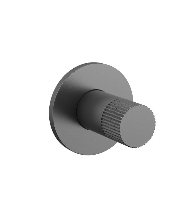 Toiletset Geberit UP320 - Creavit Hangtoilet met bidet Randloos Cappuccino - Drukplaat Gunmetal