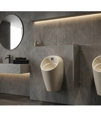 Isvea Urinoir Isvea Infinity NEO met Infrarood Sensor – Mat Ivoor