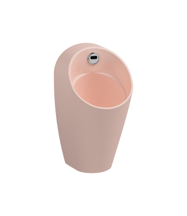 Urinoir Isvea Infinity NEO met Infrarood Sensor – Mat Zalm Roze