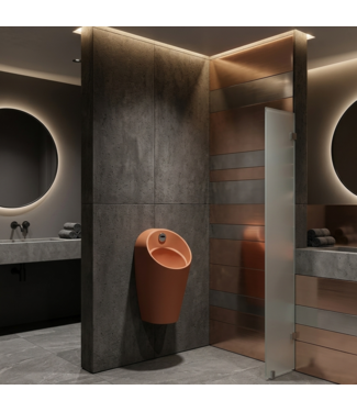 Isvea Urinoir Isvea Infinity NEO met Infrarood Sensor – Mat Terracotta