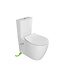Staand toilet Sentimenti NEO met geintegreerde bidetkraan - Randloos - OA&PK