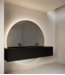 Badkamerspiegel Rond Lios 160cm met Dimbaar LED verlichting en verwarming