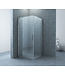 Douchecabine Cerra Eco 100x100 cm | 6mm Nano Glas Chroom