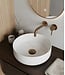 Waskom Colosso Rond 36x12 cm keramiek glans wit