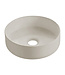 Waskom Colosso Beige Rond 36x12 cm keramiek