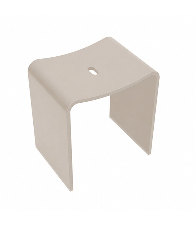 Douchekruk Zita Beige 40x30x42 solid surface