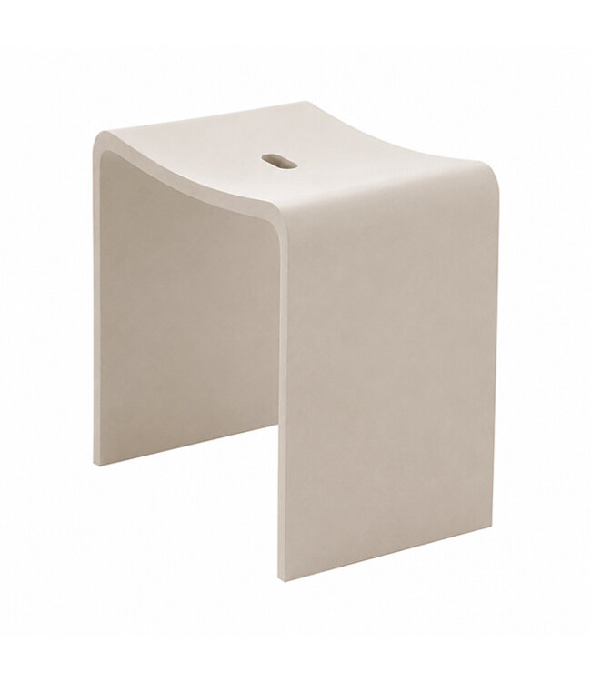 Douchekruk Zita Beige 40x30x42 solid surface