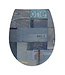 Toiletzitting Cedo Multi – Wc-bril met Jeans Bedrukking & Softclose