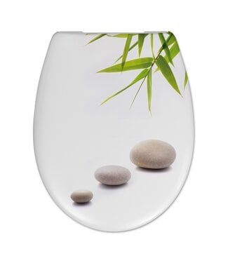 Wiesbaden Toiletzitting Cedo Multi – Wc-bril met Stones  Bedrukking & Softclose