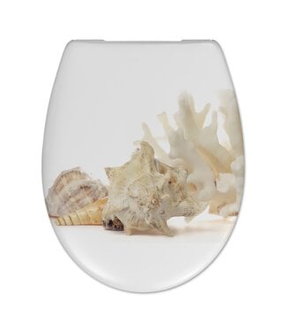 Wiesbaden Toiletzitting Cedo Multi – Wc-bril met Shell Bedrukking & Softclose