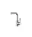 Wastafelkraan S-Grip Square Chroom - Cold-Start - Draaibare uitloop