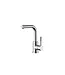 Wastafelkraan S-Grip Square Geborsteld Staal / RVS - Cold-Start - Draaibare uitloop