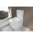 Staand toilet Sentimenti NEO met geintegreerde bidetkraan - Randloos - OA&PK