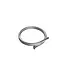 Doucheslang Grip 150cm Geborsteld Staal - Soft PVC - Anti-Twist