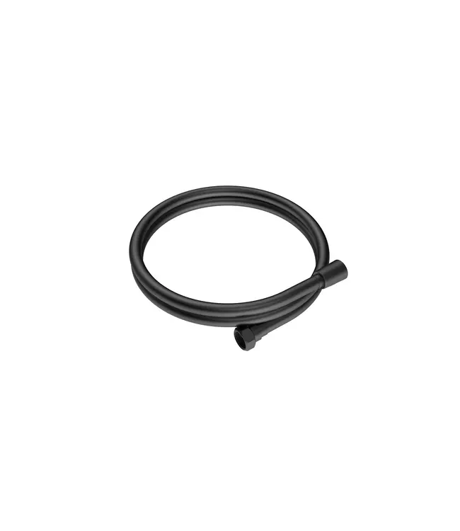Doucheslang Grip 150cm Mat Zwart - Soft PVC - Anti-Twist