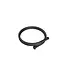 Doucheslang Grip 150cm Mat Zwart - Soft PVC - Anti-Twist