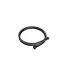 DutchLine Doucheslang Grip 150cm Gunmetal - Soft PVC - Anti-Twist