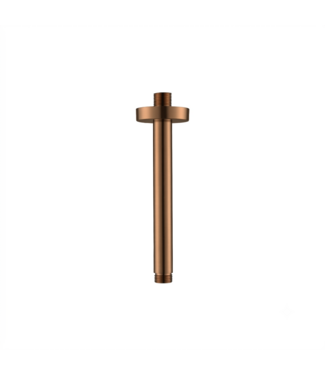 DutchLine Plafondbuis Grip 20cm - Geborsteld Brons Koper - PVD