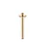 Plafondbuis Grip 20cm - Geborsteld Messing Goud - PVD