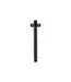 Plafondbuis Grip 20cm - Gunmetal - PVD