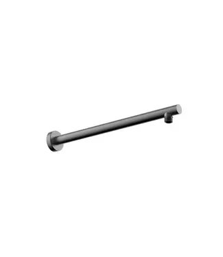 DutchLine Douchearm Muur Gunmetal PVD - Dutchline Grip Muurbuis