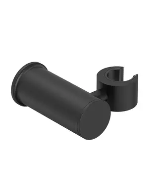 DutchLine Handdouchehouder kantelbaar Grip Mat Zwart (PVD)