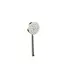 Handdouche Geborsteld Staal (RVS-Look) 90mm - Dutchline Grip