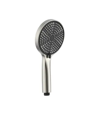 DutchLine Handdouche Geborsteld Staal (RVS-Look) 120mm Verstelbaar 3-standen - Dutchline ABS