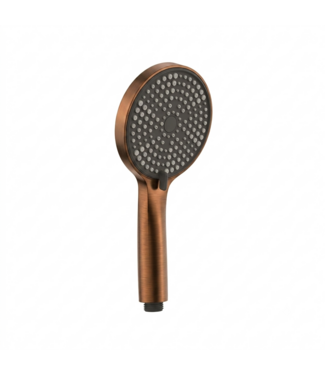 DutchLine Handdouche Geborsteld Brons Koper 120mm Verstelbaar 3-standen - Dutchline ABS