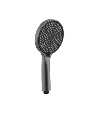 DutchLine Handdouche Gunmetal 120mm Verstelbaar 3-standen - Dutchline ABS