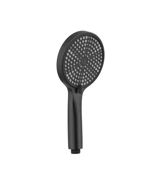 DutchLine Handdouche Mat Zwart 120mm Verstelbaar 3-standen - Dutchline ABS