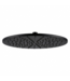 DutchLine Douchekop Regendouche Grip Mat Zwart 40cm - Messing PVD-Gecoat