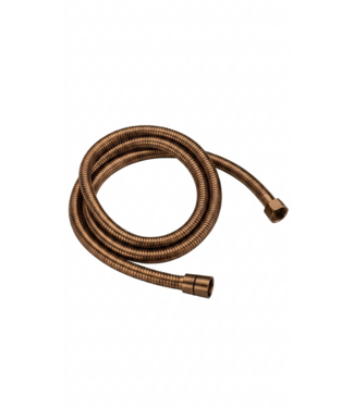 DutchLine Doucheslang RVS met PVD 1.5m - Anti-Twist - Geborsteld Brons Koper