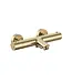 DutchLine Thermostaatkraan Bad Geborsteld Messing / Goud (PVD) - Dutchline S-Line Badmengkraan 15-HOH