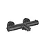 DutchLine Thermostaatkraan Bad Gunmetal (PVD) - Dutchline S-Line Badmengkraan 15-HOH