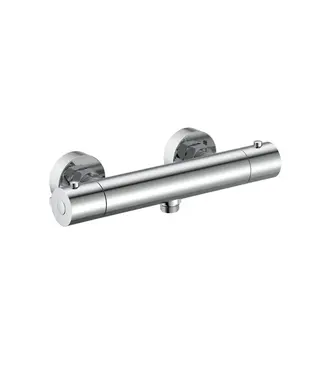 DutchLine Thermostaatkraan Douche Chroom - Dutchline S-Line Douchemengkraan 15-HOH