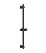 DutchLine Glijstang Douche met wateraansluiting 75cm Mat Zwart - PVD-Gecoat