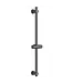 Glijstang Douche met wateraansluiting 75cm Gunmetal - PVD-Gecoat