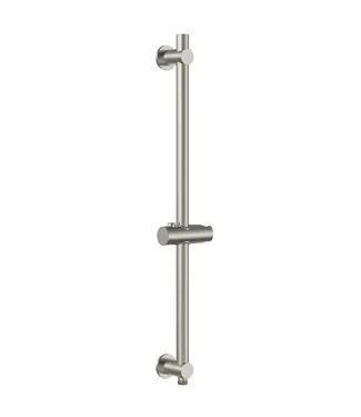 DutchLine Glijstang Douche met wateraansluiting 75cm Geborsteld Staal - RVS