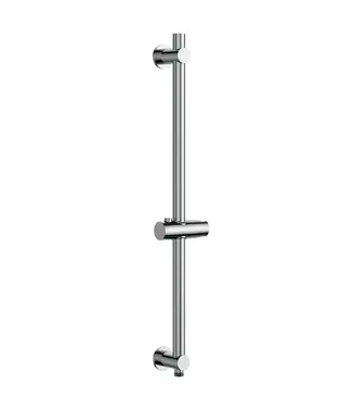 DutchLine Glijstang Douche met wateraansluiting 75cm Chroom