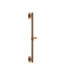 DutchLine Luxe Glijstang Douche met wateraansluiting 75cm Geborsteld Brons Koper - PVD-Gecoat