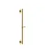 Luxe Glijstang Douche met wateraansluiting 75cm Geborsteld Messing / Goud - PVD-Gecoat