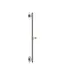 Luxe Glijstang Douche met wateraansluiting 75cm Geborsteld Staal (RVS-Look)