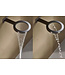 Hoofddouche Tropical Gunnmetal met Waterval & Regendouche - incl. Inbouwbox | 36 cm