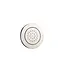 Inbouw Massage Jet Geborsteld Staal / RVS Rond 12cm | Luxe Spa Douche