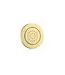 Inbouw Massage Jet Geborsteld Messing Goud (PVD) Rond 12cm | Luxe Spa Douche